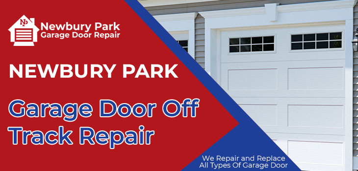 garage door off track repair in Newbury Park